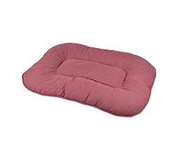 Love Story, Coussin Flocon Microfibre Peau de Pêche 69 x 52 x H5 cm Softy Bois de Rose