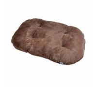 Love Story, Coussin Flocon Newton Réversible 61 x 38 cm Chocolat