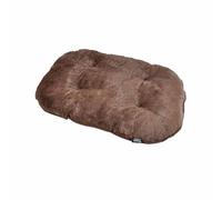 Love Story, Coussin Flocon Newton Réversible 87 x 55 cm Chocolat