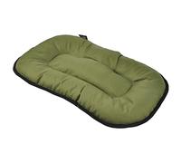 LOVE STORY Coussin Flocon réversible 117x72cm Essentiel Kaki/Gris