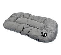 Love Story, Coussin Flocon Réversible Polyester 117 x 72 cm Patchy Gris/Noir
