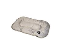 Love Story, Coussin Flocon Réversible Polyester 69 x 44 cm Patchy Noisette/Beige