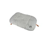 Love Story, Coussin Flocon Réversible Polyester 69 x 44 x H5 cm City Gris Clair