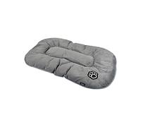 Love Story, Coussin Flocon Réversible Polyester 77 x 50 cm Patchy Gris/Noir