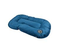 Love Story, Coussin Flocon Réversible Polyester 87 x 55 cm Patchy Emeraude/Charbon