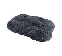 Love Story, Coussin Flocon Réversible Polyester 87 x 55 x H5 cm Fluffy Anthracite