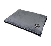 Love Story, Coussin Rectangle Polyester 100 x 70 cm Patchy Gris/Noir