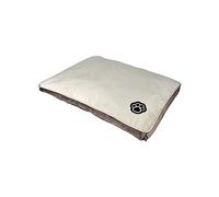 Love Story, Coussin Rectangle Polyester 80 x 60 cm Patchy Noisette/Beige