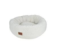Coussin Donut pour Chien & Chat "Wooly" 55cm Écru Beige G