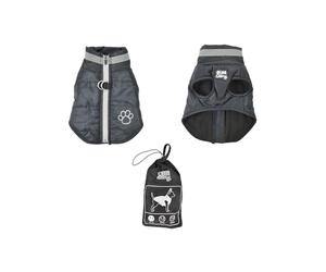 Love Story, Doudoune Doublure Polaire Zip Pochette Rangement Taille 1/25 cm Noir