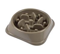 Love Story, Gamelle Anti-Glouton Plastique D20 x 4,5 cm Taupe