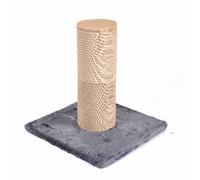 Griffoir pour Chat "Avec Recharge" 32cm Gris