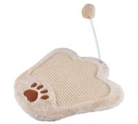 Love Story Griffoir forme patte avec jouet H23 x 35 x 35 cm écru