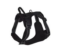 Love Story, Harnais Anti-Traction Réfléchissant Polyester Taille M 56>68 cm Expert Noir