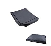 Love Story, Housse de Coussin Rectangle Polyester Oxford 80 x 60 cm Mix & Match Anthracite