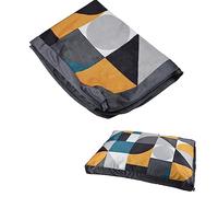 Love Story, Housse de Coussin Rectangle Polyester Velours 100 x 70 cm Mix & Match Geo Pop