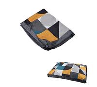 Love Story, Housse de Coussin Rectangle Polyester Velours 80 x 60 cm Mix & Match Geo Pop