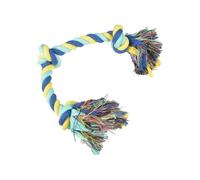 Love Story, Jouet Corde 3 Noeuds D2*50Cm Bleu Gris Orange