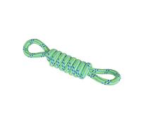 Love Story, Jouet Corde Noeud avec 2 Poignées Coton 36 x 7 x H5,5 cm Bleu