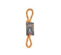 Love Story, Jouet Corde Noeud avec 2 Poignées Coton 36 x 7 x H5,5 cm Rouge