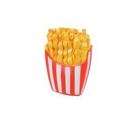 Love Story, Jouet Frites Sonore Vinyle 9 x 4 x H12,5 cm Rouge Jaune