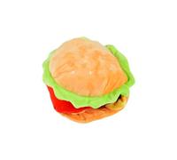Love Story, Jouet Peluche de Fouille Hamburger Polyester D16,5 x H9 cm