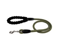 Love Story, Laisse Corde avec Poignée Mousse Nylon 120 x 1,3 cm Essentiel Kaki