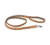Love Story, Laisse Cuir Tressé 120 cm Naturel