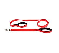 Laisse de Dressage "Double Poignées" 250cm Rouge Rouge G