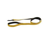 Love Story, Laisse Velours Poignée Confort 120 cm x 20Mm Cosy Golden Jaune