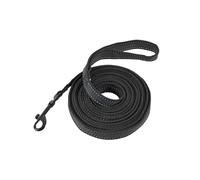 Love Story, Longe pour Chien Antiderapante + Reflechissante Polyester 10M x 2 cm Expert Noir