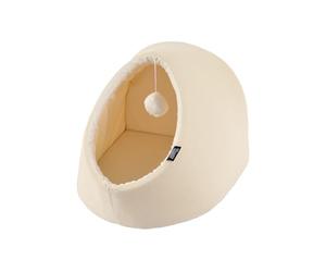 Love Story, Niche avec Jouet Velours Cotele Polyester 35 x 38 x 26 cm Crafty Ecru