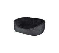 Love Story, Panier Ovale Newton Intérieur Doux 40 x 23 cm Charbon