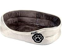 Love Story Panier pour chien et chat Patchy 45 cm Polyester Beige