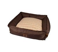 Love Story, Panier Rectangle Polyester Taille M 65 x 60 x H21 cm Héritage Noisette
