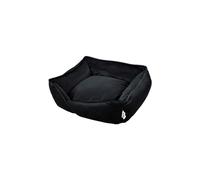 Panier Chien & Chat Velours "Crafty" 55cm Noir G