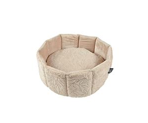 Love Story, Panier Rond Polyester D38 x H16 cm Boho Cat Naturel
