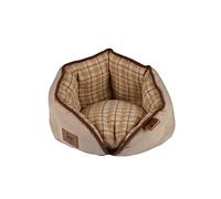 Love Story, Panier Rond Polyester D40 x H32 cm Héritage Ecru