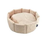 Love Story, Panier Rond Polyester D48 x H16 cm Boho Cat Naturel