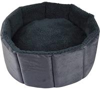 Love Story, Panier Rond Polyester D48 x H16 cm Sweet Cat Anthracite