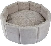 LOVE STORY Panier Rond Polyester o48cm Sweet Cat écru