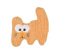 Love Story Peluche Chat 10x12cm Boho Cat Moutarde