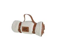 Plaid en tissu à bouclettes pour animaux - Blanc - L 70 x l 50 cm - Gamme Wooly Blanc