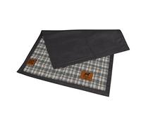 Love Story, Plaid Polyester 100 x 70 cm Héritage Gris