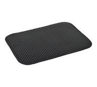 Love Story - Tapis de litière pour chat avec récupérateur - Noir Noir