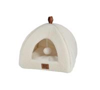 Love Story, Tente Laine Bouclée Polyester 38 x 38 x H30 cm Wooly Ecru