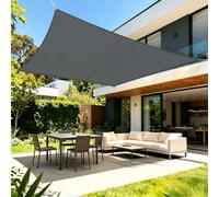 LOVE STORY Voile d'ombrage Rectangulaire 5x5m imperméable Anti-UV 95%