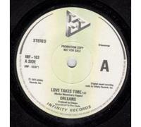 LOVE TAKES TIME 7" (45) UK INFINITY 1979 B/W ISN'T IT EASY (INF103)