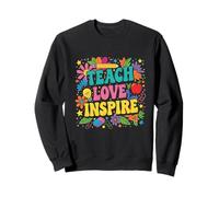 Love Teacher from Student for Classroom Funny Kids Testing Sweatshirt