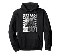 Love Techno Music, Raving Festival Clothing, EDM Rave, Raver Sweat à Capuche